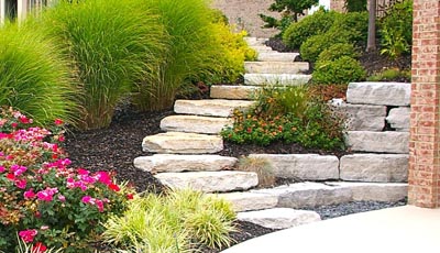 Stone steps ~ West Chester, OH